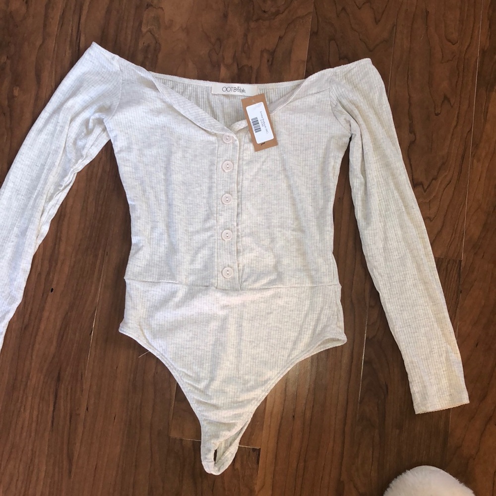 off the shoulder bodysuit